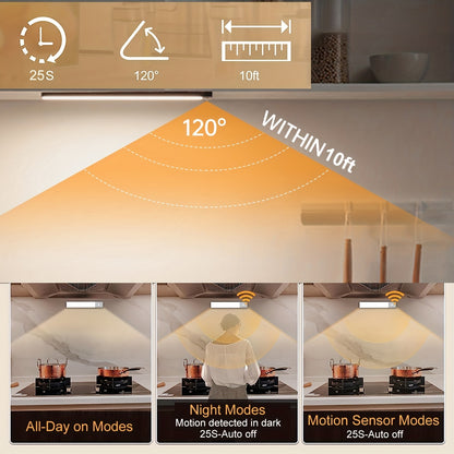 LED motion sensor light